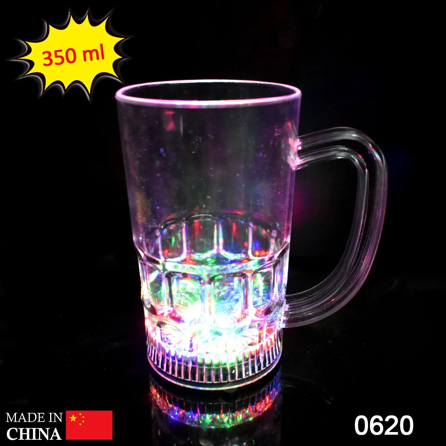 0620 Plastic Rainbow Magic Color Cup with LED Light