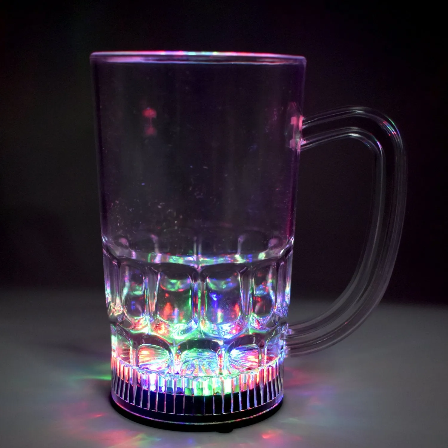 0620 Plastic Rainbow Magic Color Cup with LED Light