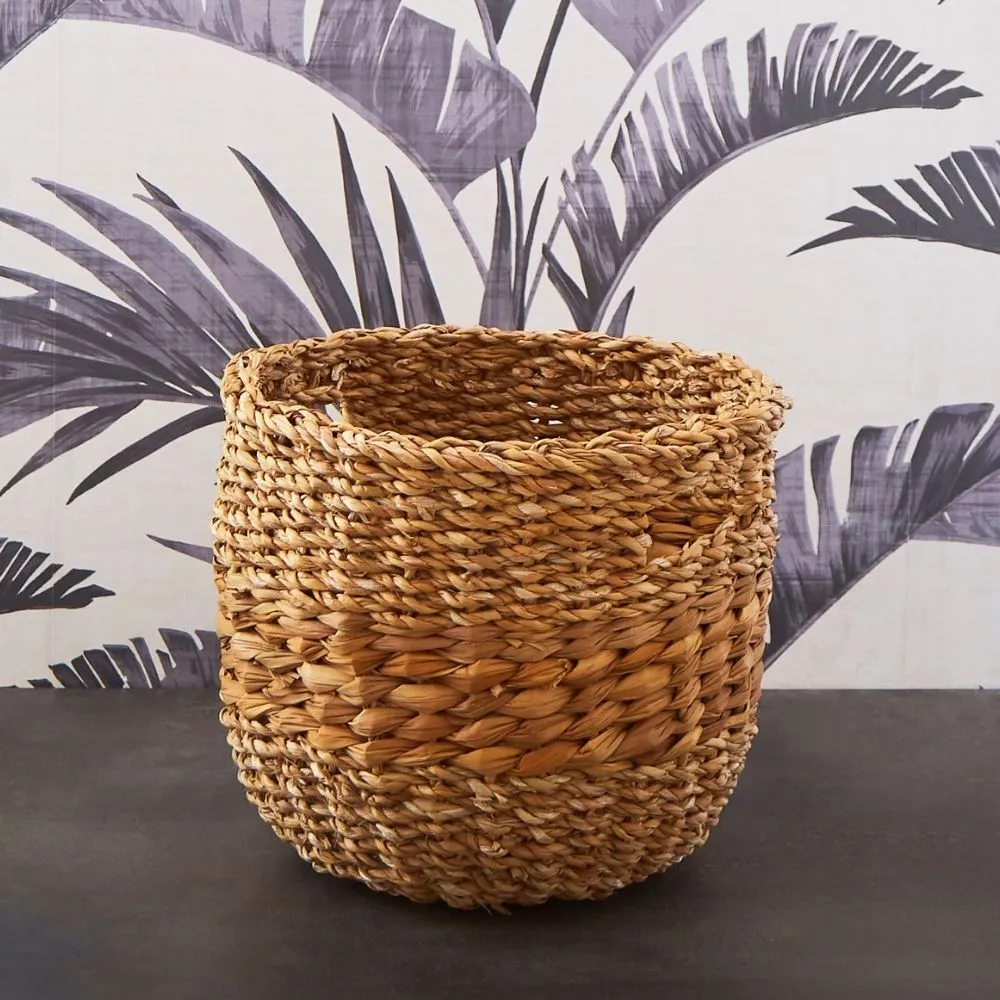 12" Small Rope Planter Shelf Basket