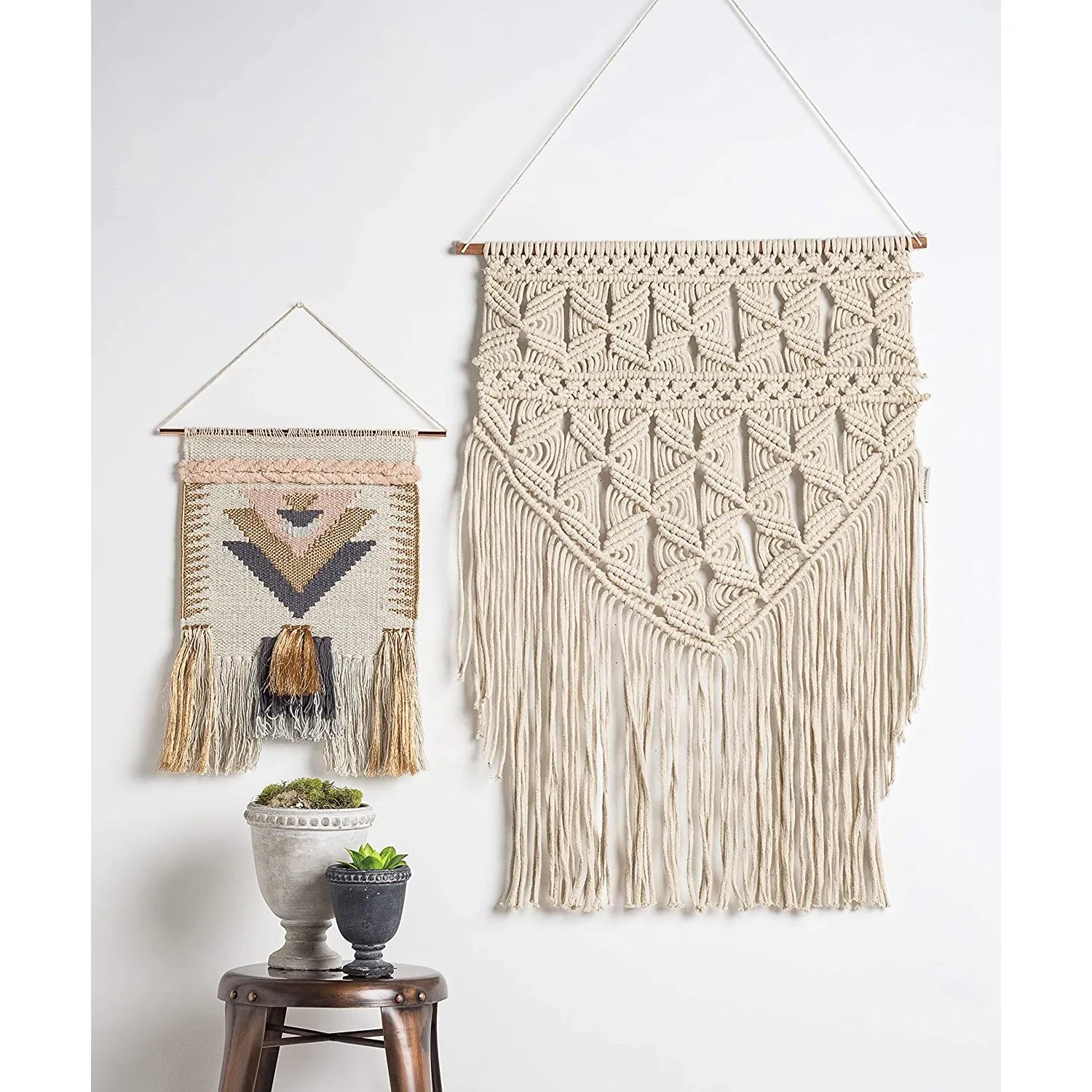 Allure Hand-Woven Wall Hanging Decor | Bohemian Inspired