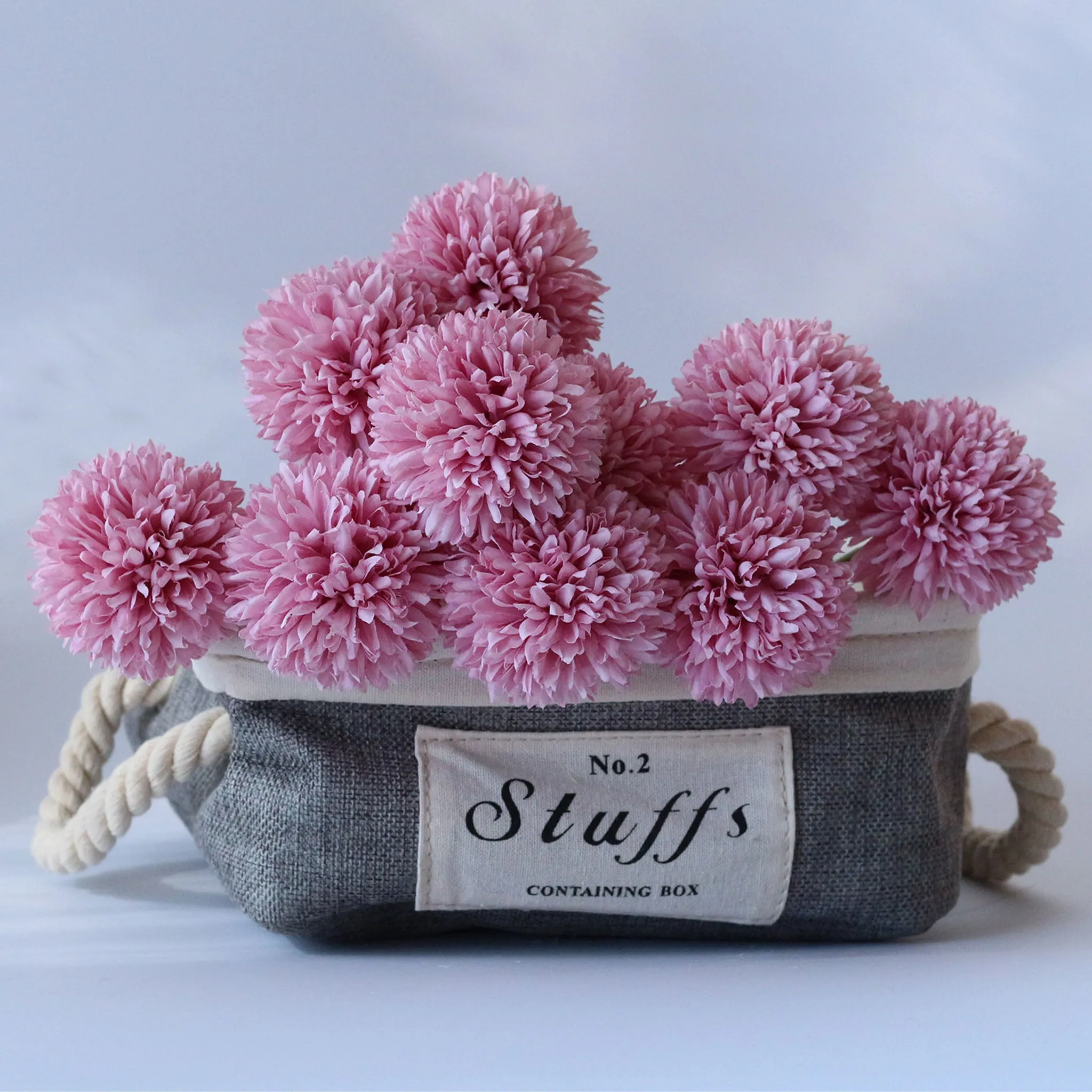 Artificial Chrysanthemum Ball Flowers Small Floral Decor