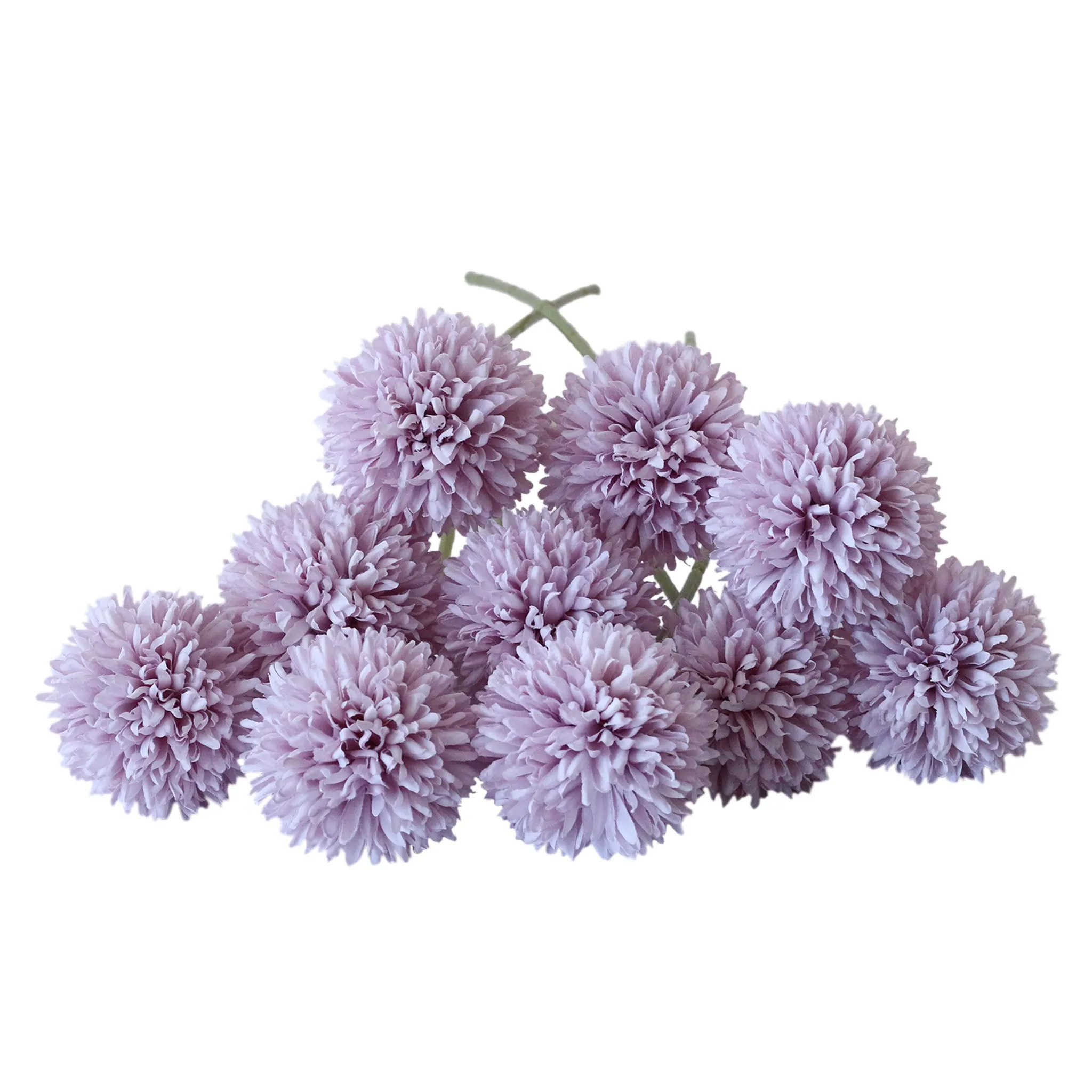 Artificial Chrysanthemum Ball Flowers Small Floral Decor