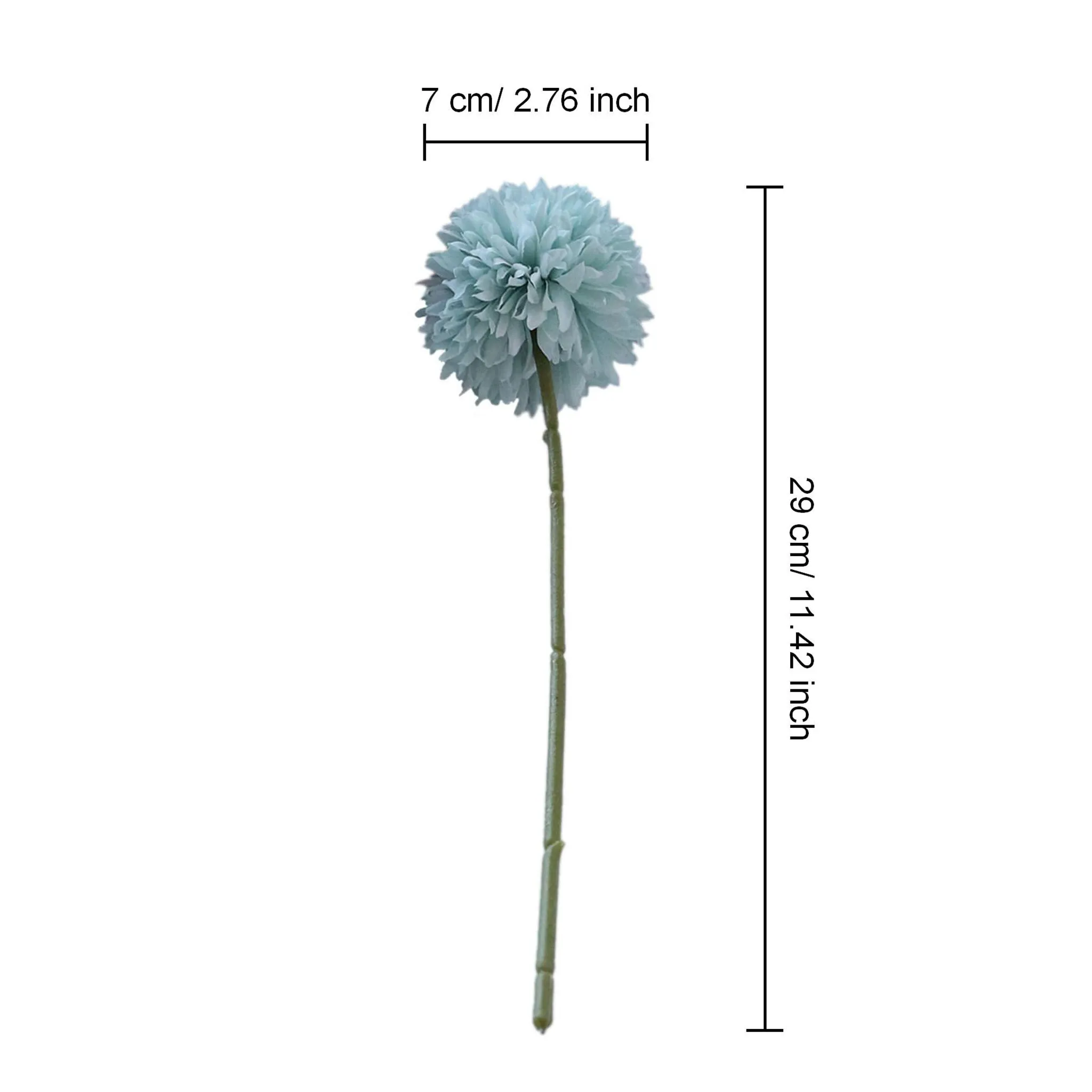 Artificial Chrysanthemum Ball Flowers Small Floral Decor