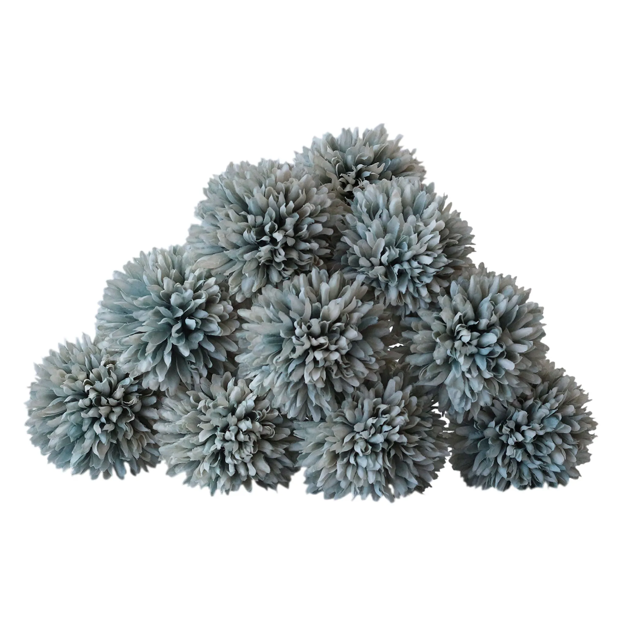 Artificial Chrysanthemum Ball Flowers Small Floral Decor