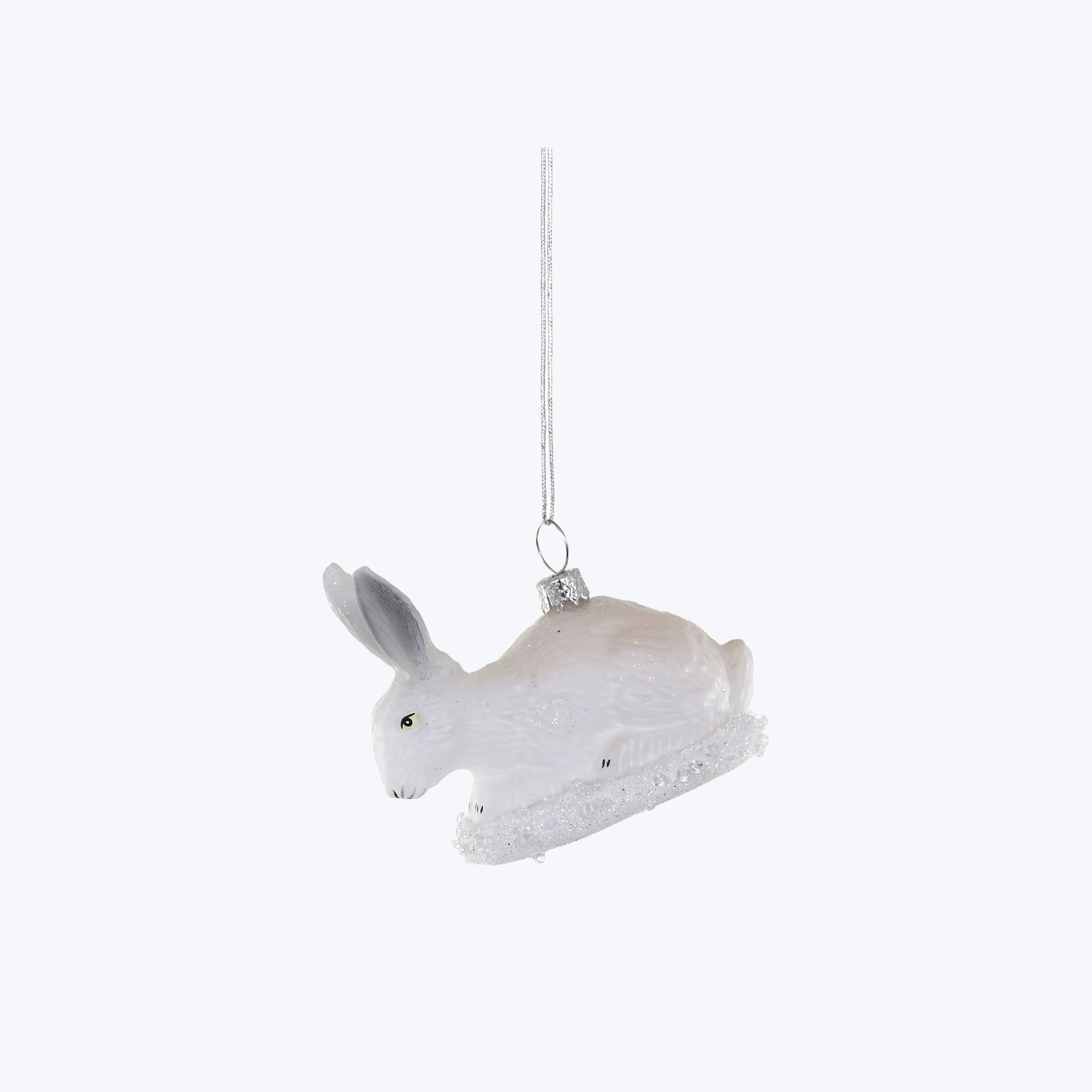 Assorted Winter Wood Rabbit Ornament