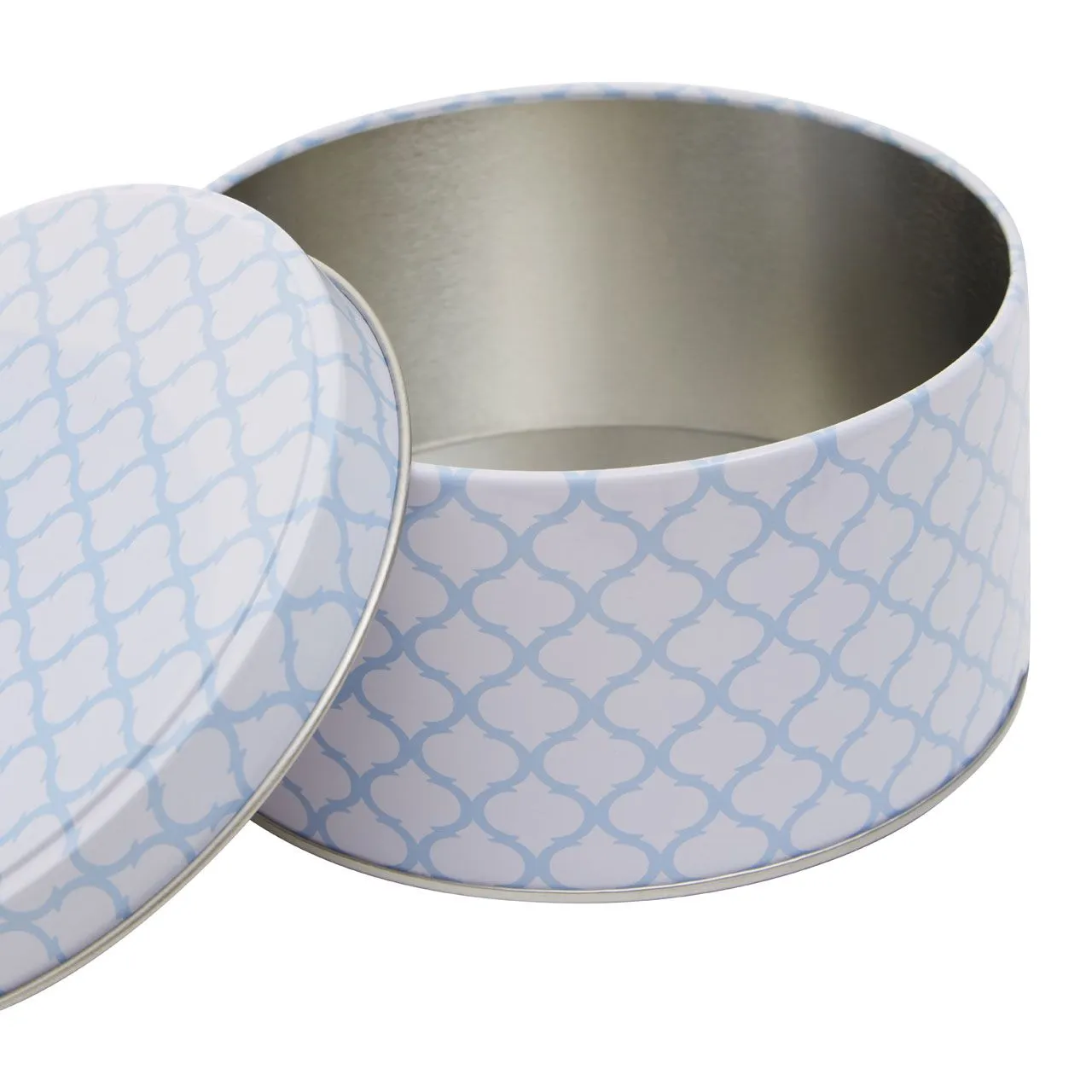 Blue and White Kensington Storage Tins (Set of 3)