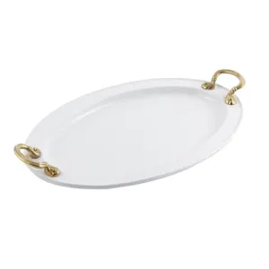 Bon Chef 2045HRBLKSPK Room Service Tray