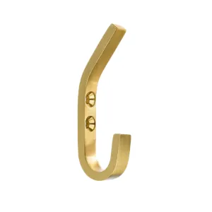 Breslin J Matte Brass Mudroom Wall Hook