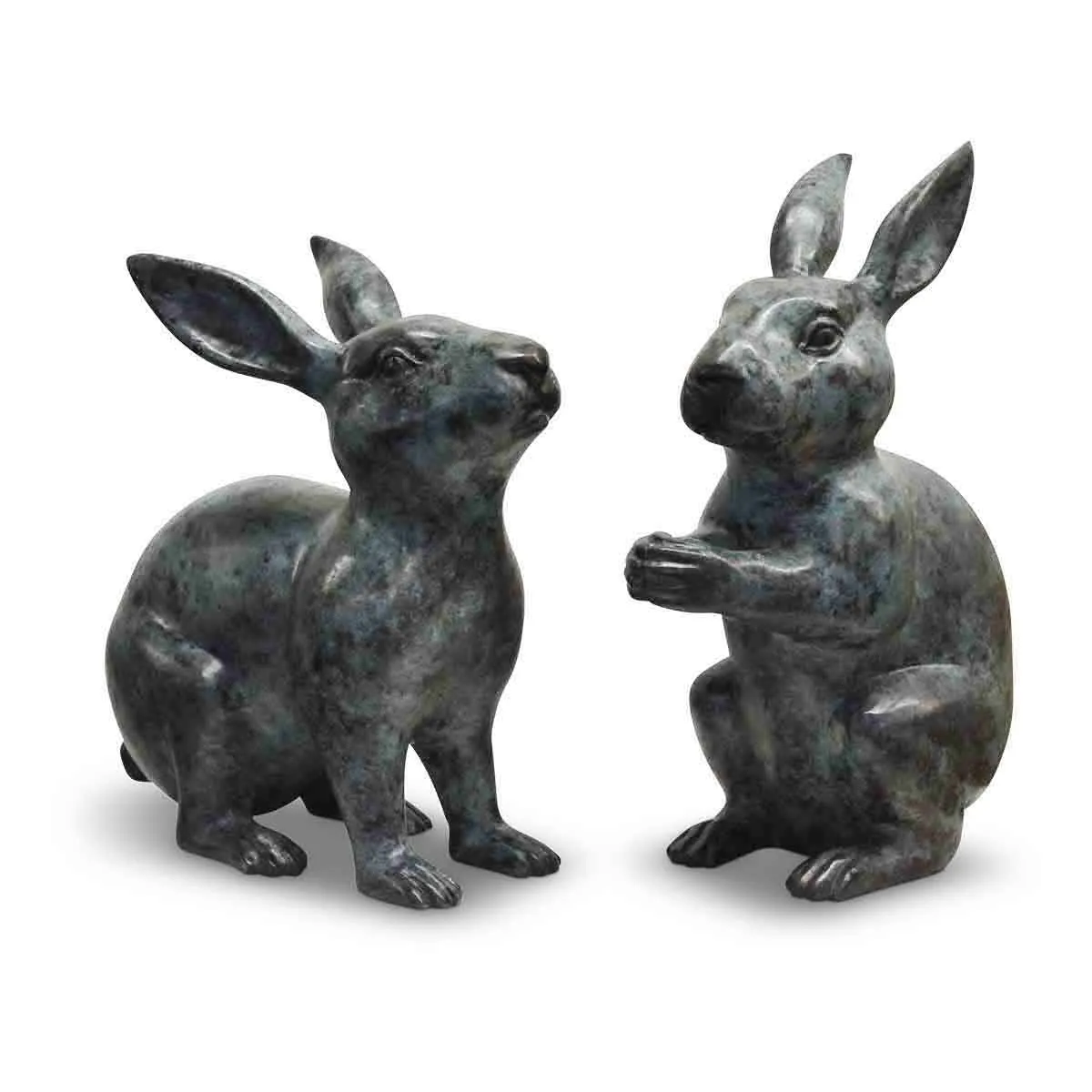 Bronze Bunny Rabbit Statues