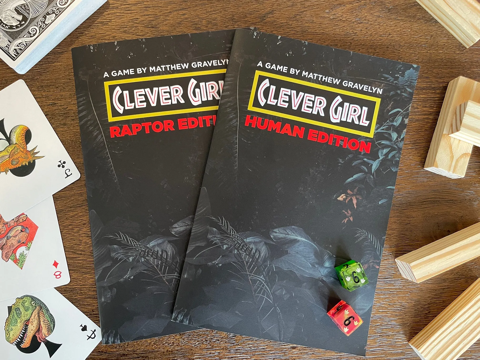 Clever Girl: Human Edition and Raptor Edition   PDF