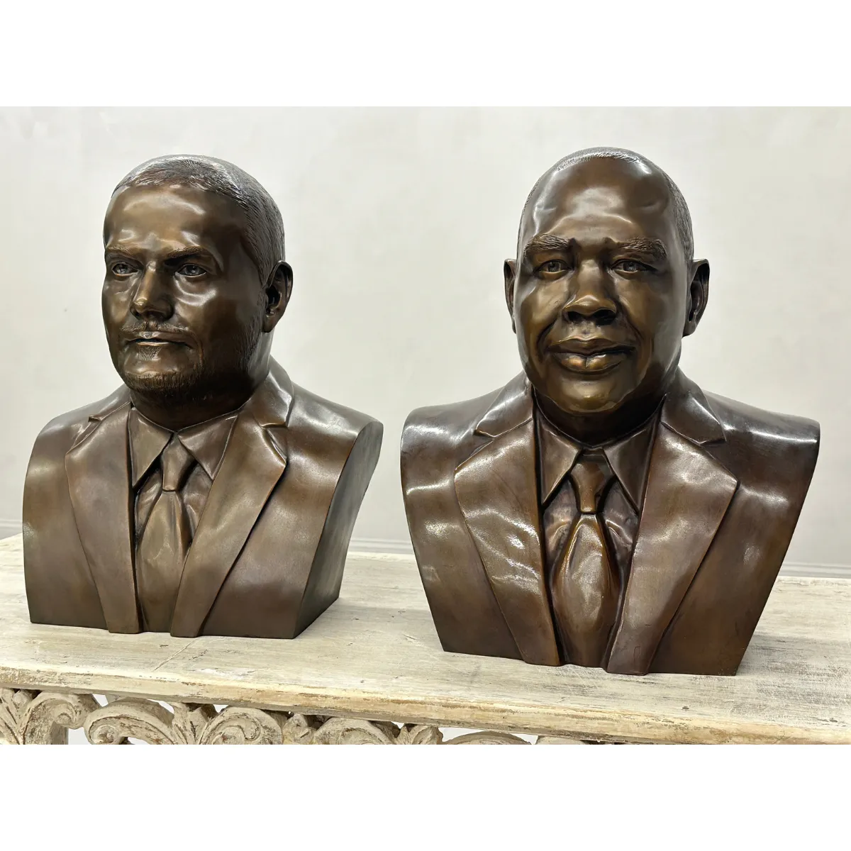 Custom Bronze Portrait Bust, Joey