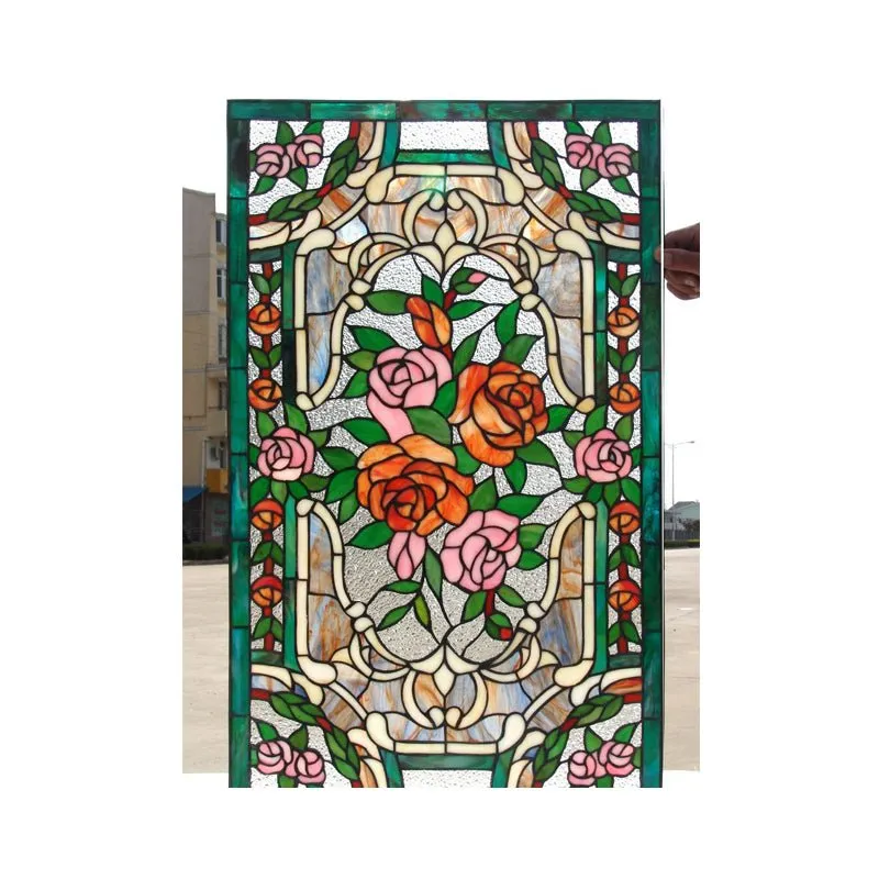 Custom stained glass window hangings made windows panelsby Doorwin