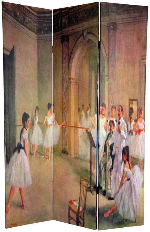 Degas' Dancers Art Print Screen (Canvas/Double Sided)