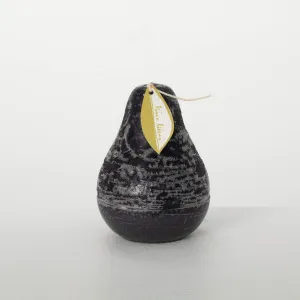 Distressed Black Pear Candle