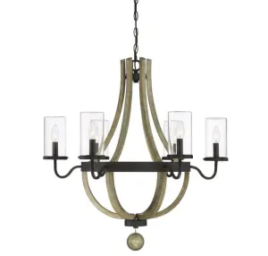 Eden 6 Light Outdoor Chandelier