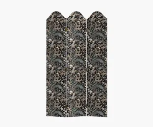 Edes Screen - Peacock Garden Black