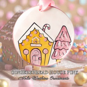 Gingerbread House Pink