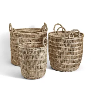 Hand-Crafted Seagrass Baskets