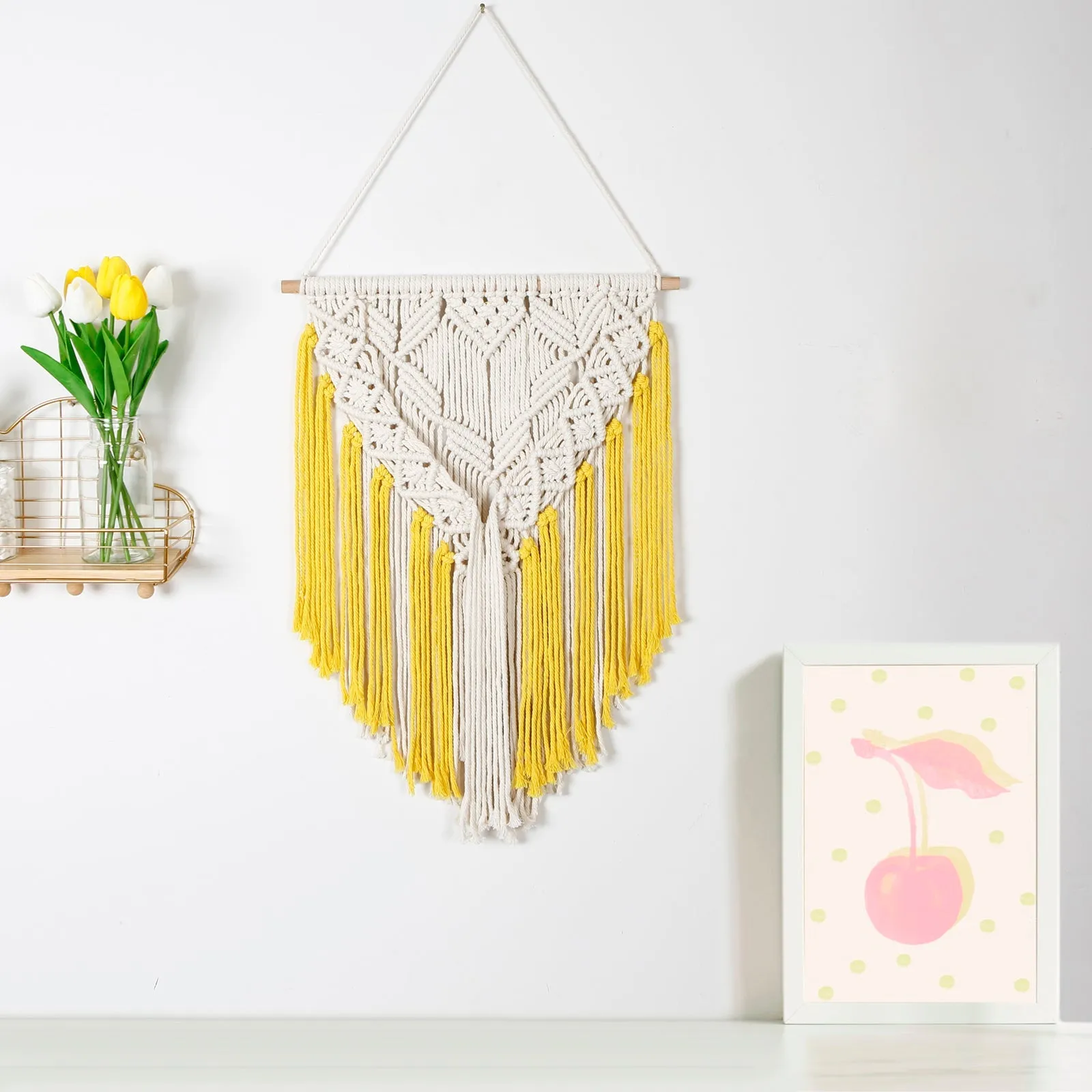 Handmade Woven Wall Hanging Macrame Boho Home Decor Dream Catcher