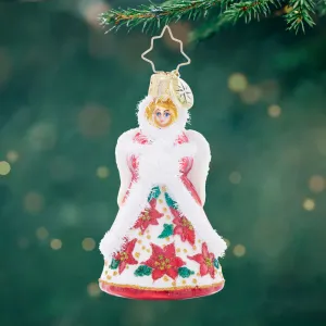 Holiday Joy Angel Gem Ornament