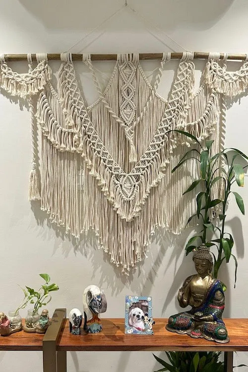 House Of Macrame "Cascade" Wall-Hanging