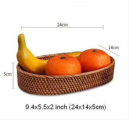 Indonesia Woven Storage Basket, Small Rattan Storage Basket, Kitchen Storage Basket, Storagey Basket for Pantry