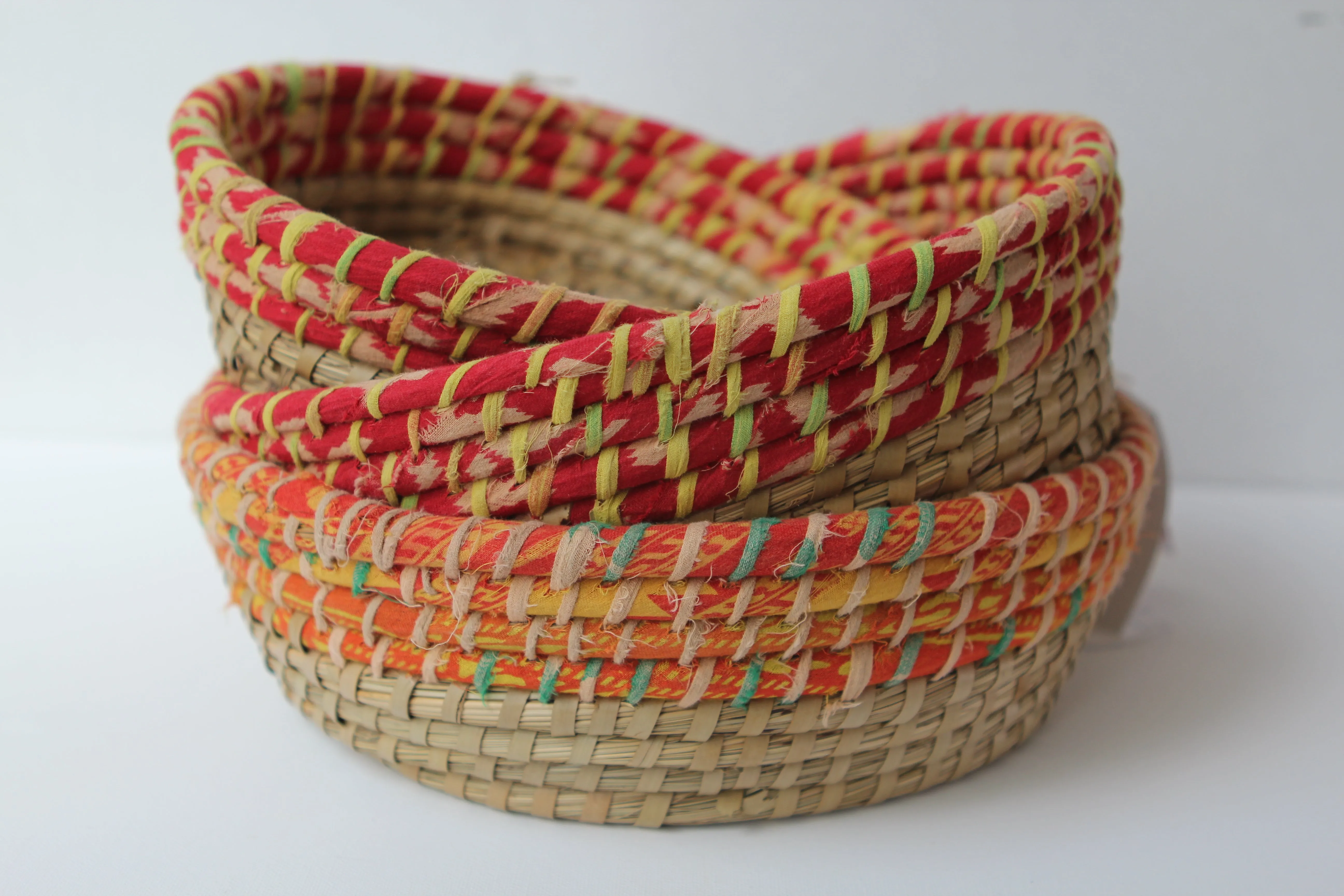 Kaisa Table Basket - Saree Wrap - Small