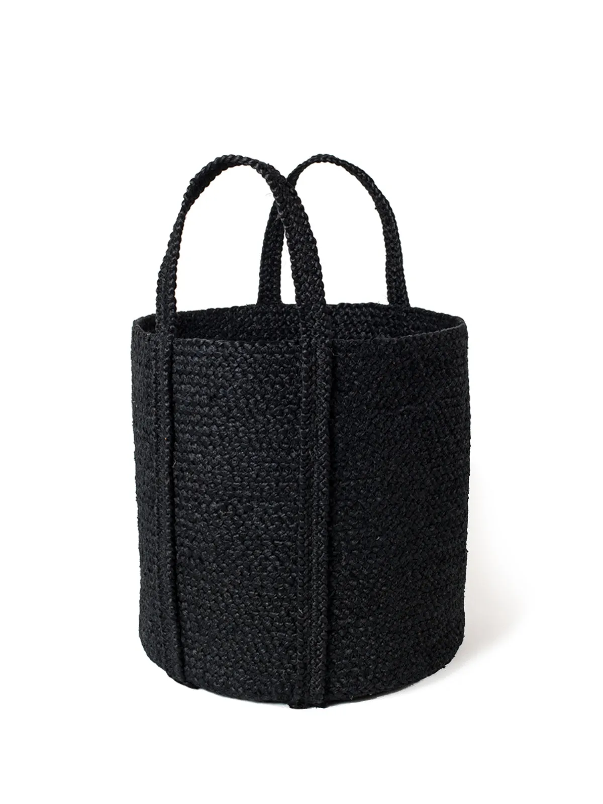 Kata Basket With Handle | Black