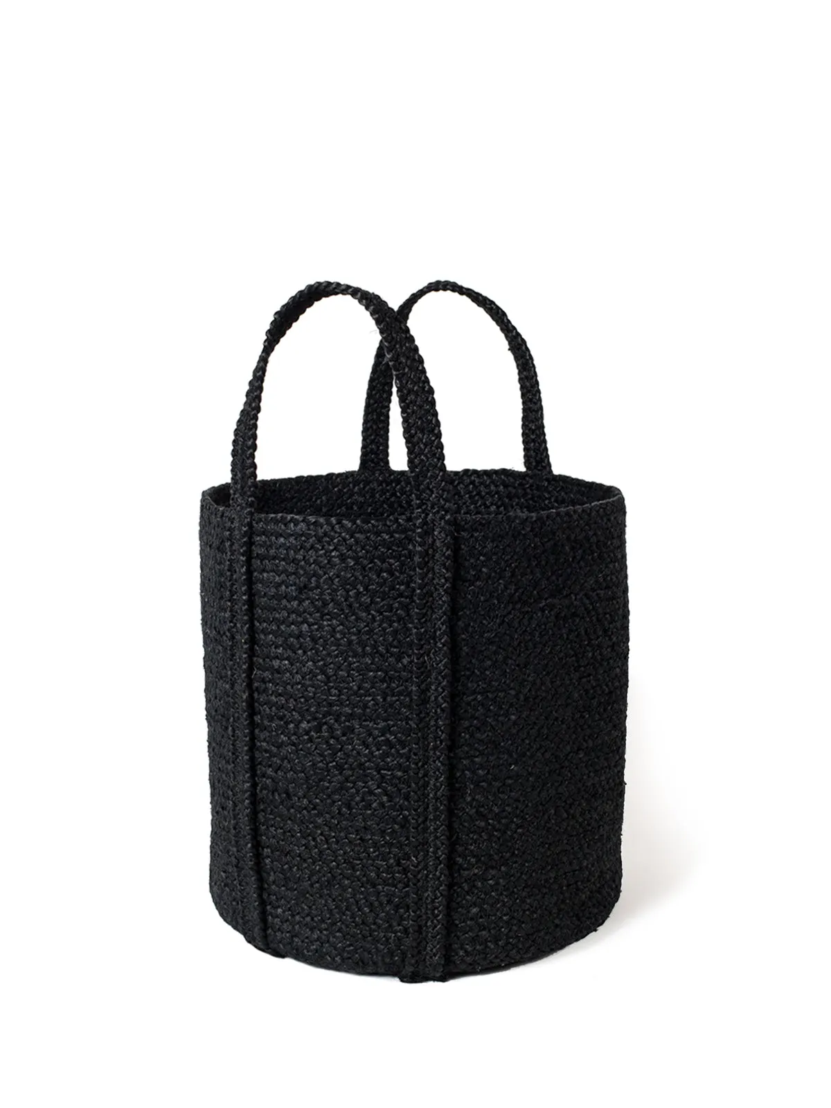 Kata Basket With Handle | Black