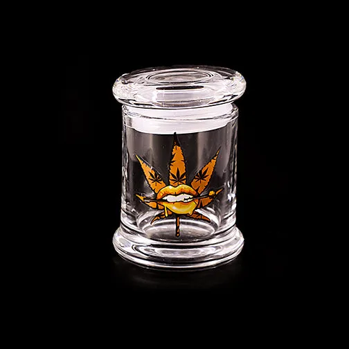 Keep Your Herb Nice and Fresh with Printed Air Tight Glass Jars