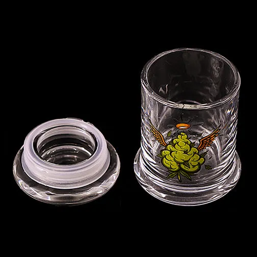 Keep Your Herb Nice and Fresh with Printed Air Tight Glass Jars