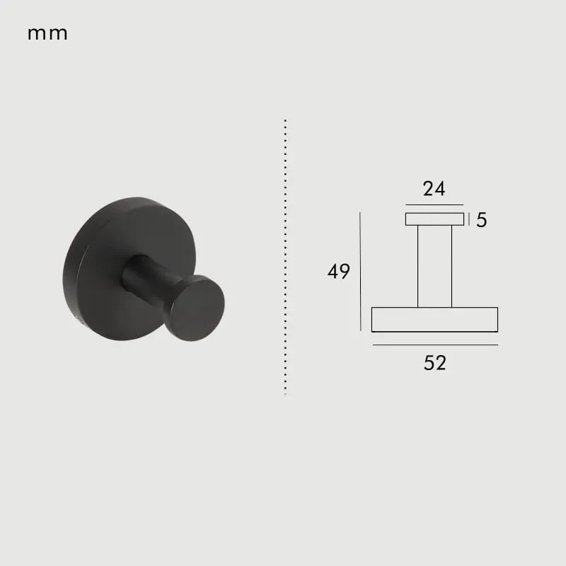 KRAM Solid Brass Robe Hook