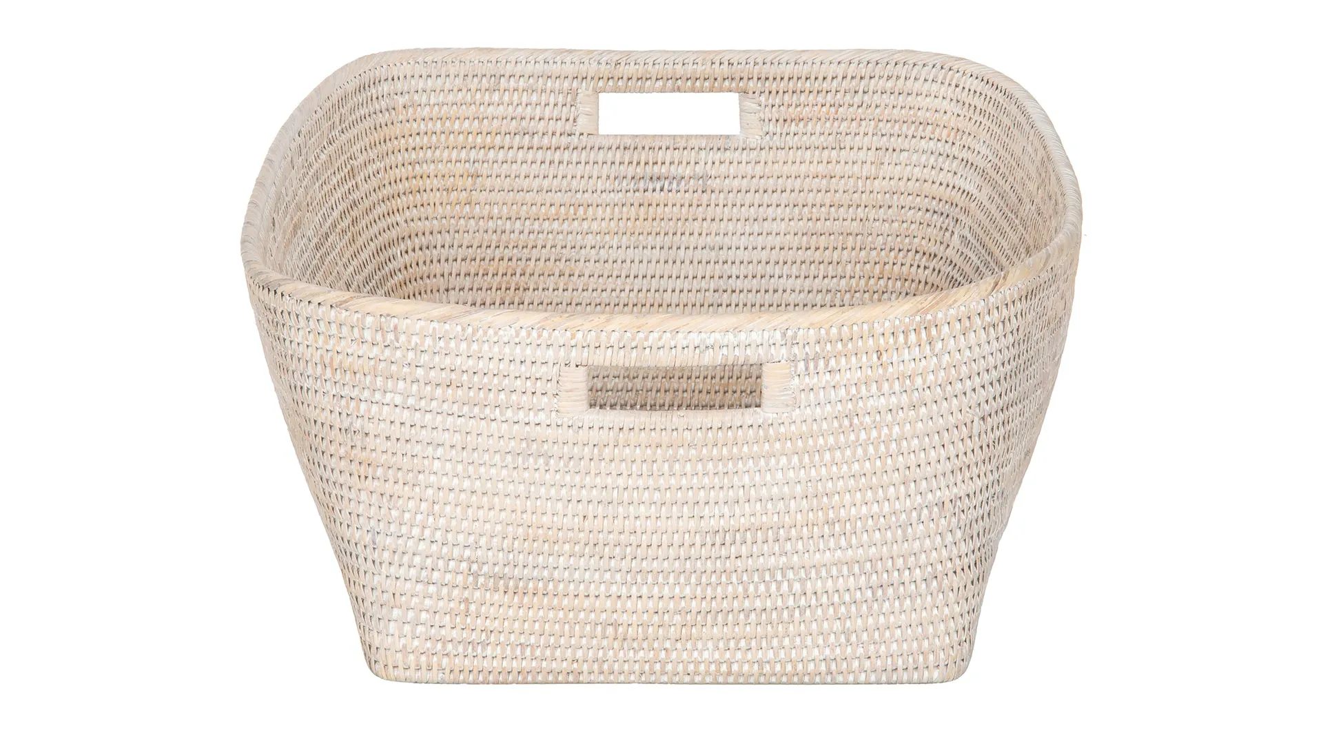 La Jolla Oblong Storage Basket, Honey Brown, Large