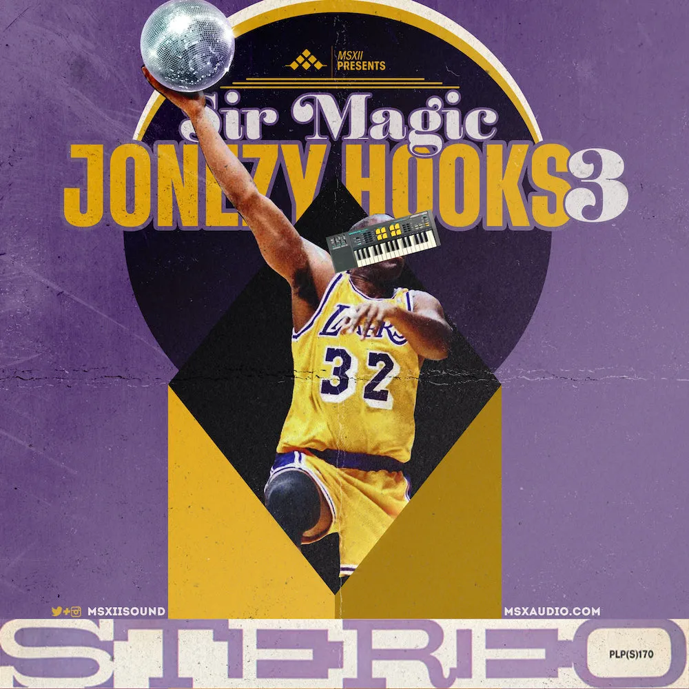 MSXII Sound Design - Sir Magic Jonezy Hooks Vol. 3 Vocal Sample Pack