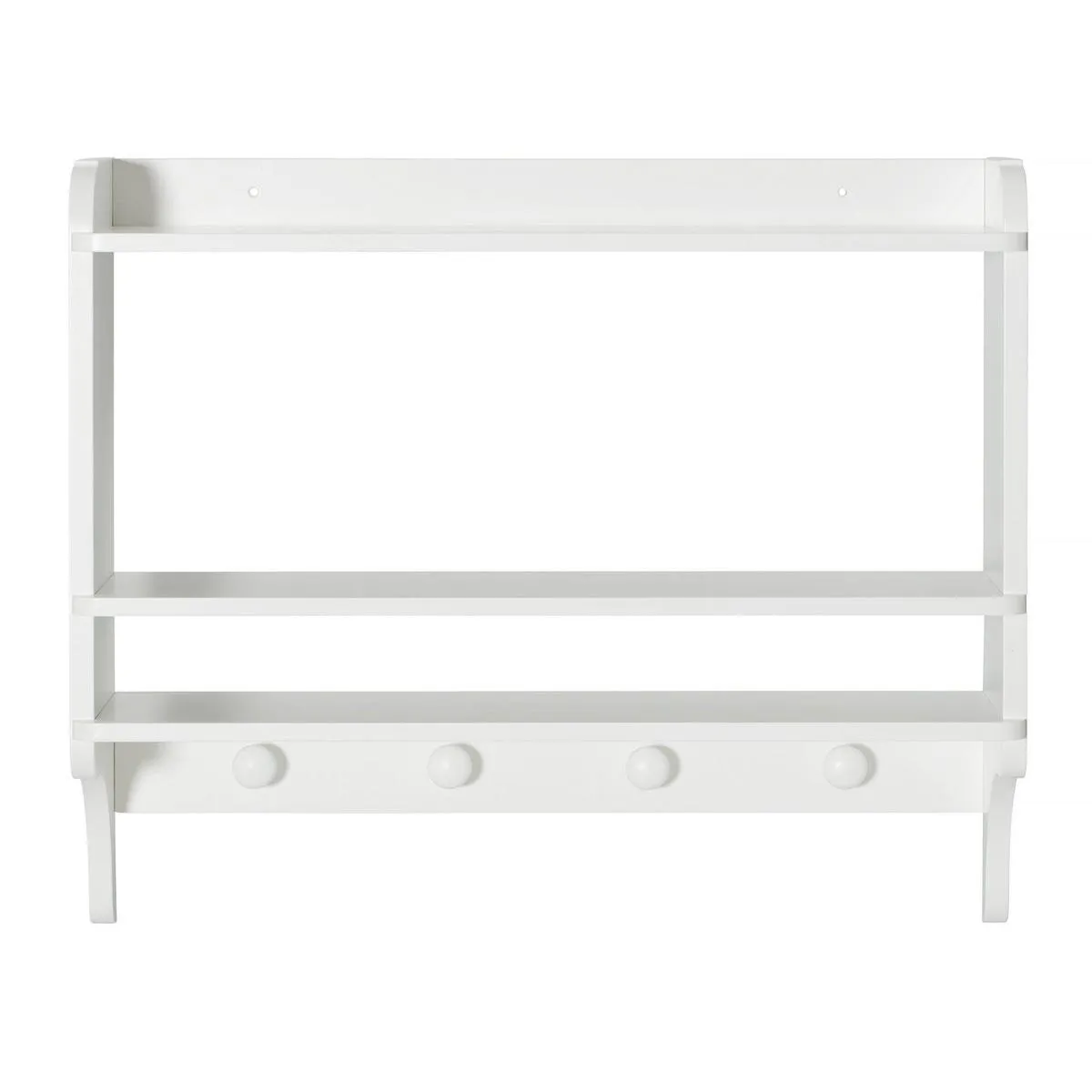 Oliver, SEASIDE BOOKSHELF WITH HOOKS