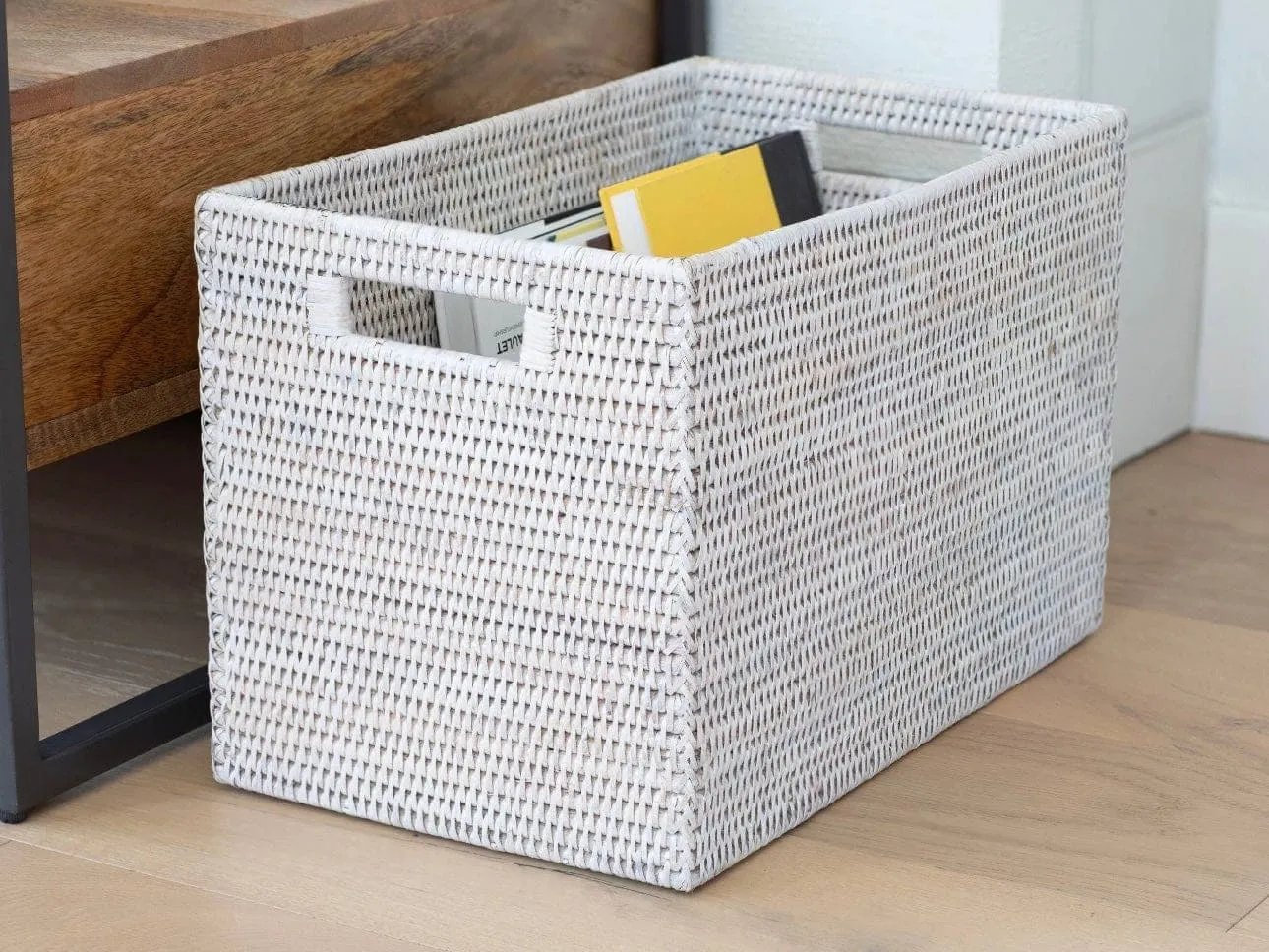 Rattan Square Storage Basket