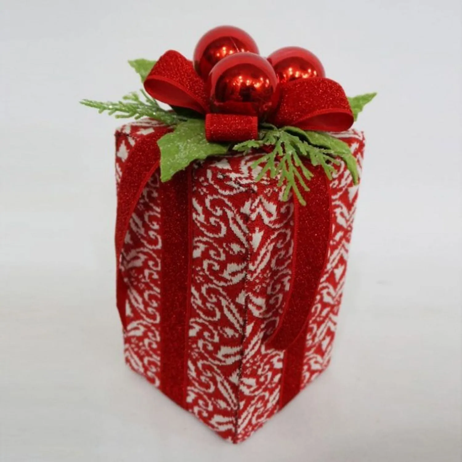 Regency International Fabric Gift Box  W/Ball