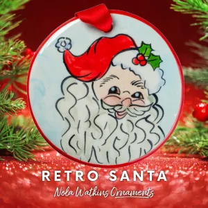 Retro Santa Red