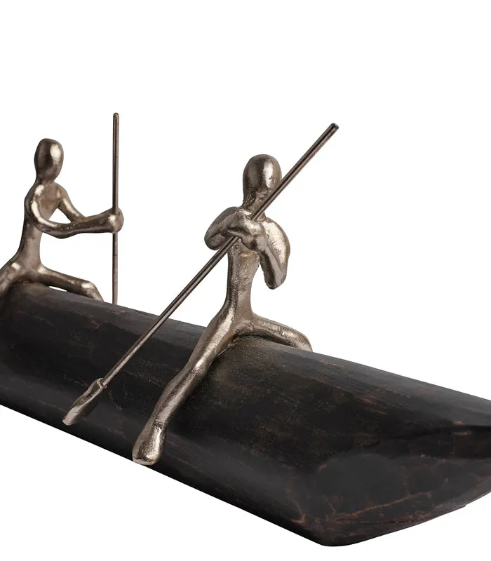 Row Men Sculpture