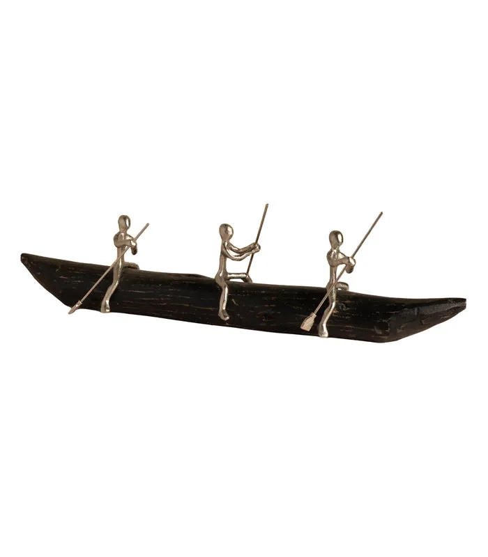 Row Men Sculpture