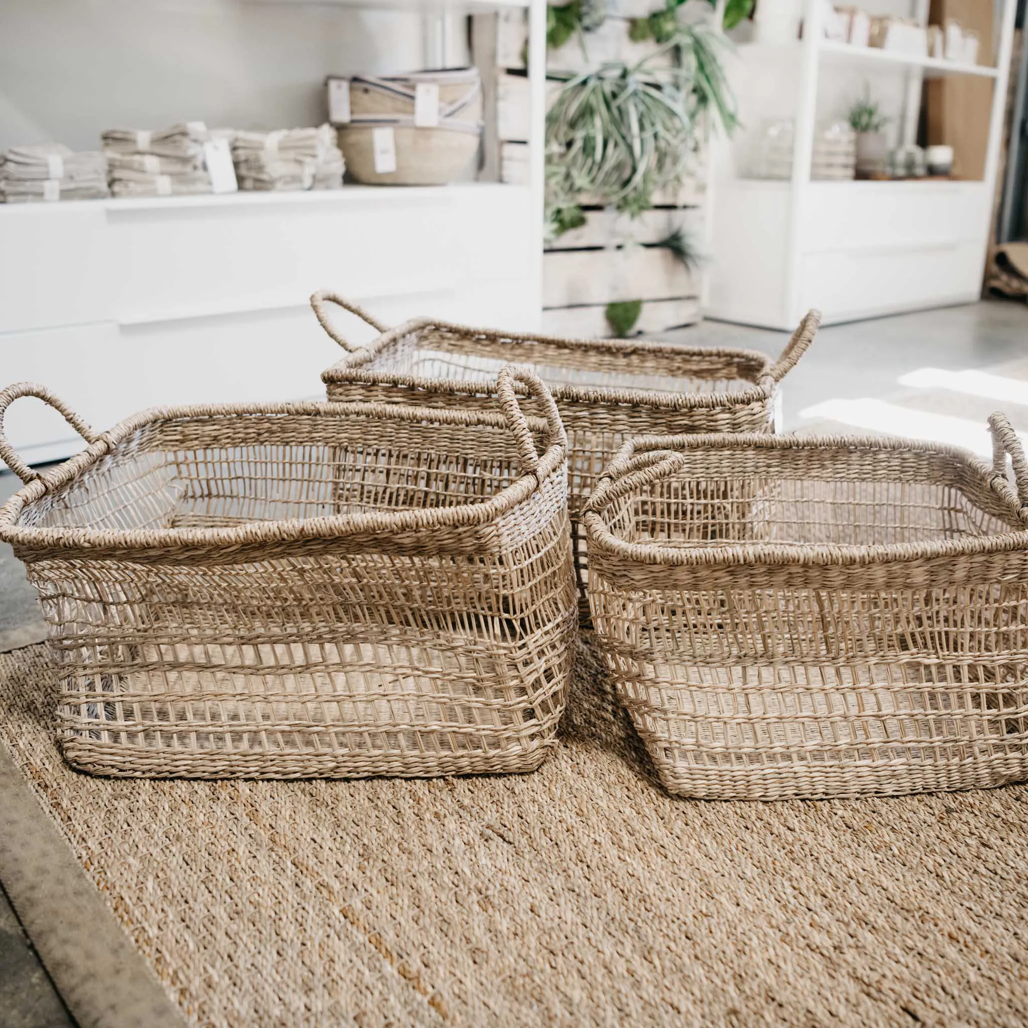 Sanibel Woven Baskets (Set of 3)