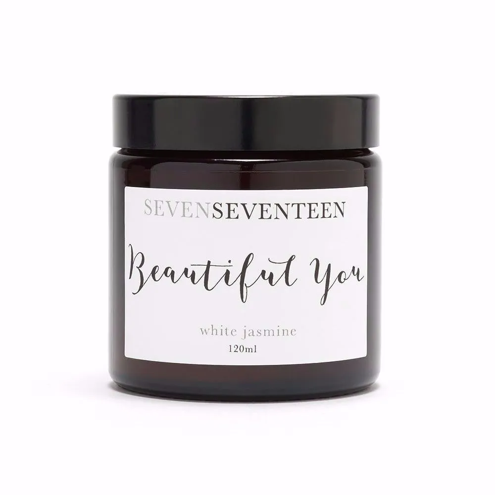 SEVEN SEVENTEEN - "Beautiful You" Candle - White Jasmine