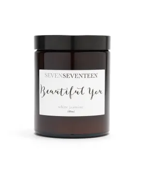 SEVEN SEVENTEEN - "Beautiful You" Candle - White Jasmine