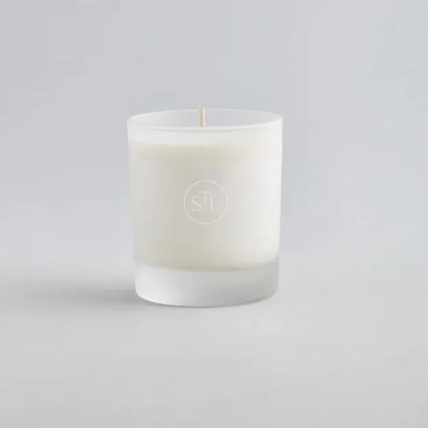 St Eval Bay & Rosemary Scented Candle - Lamorna Collection - Natural Wax