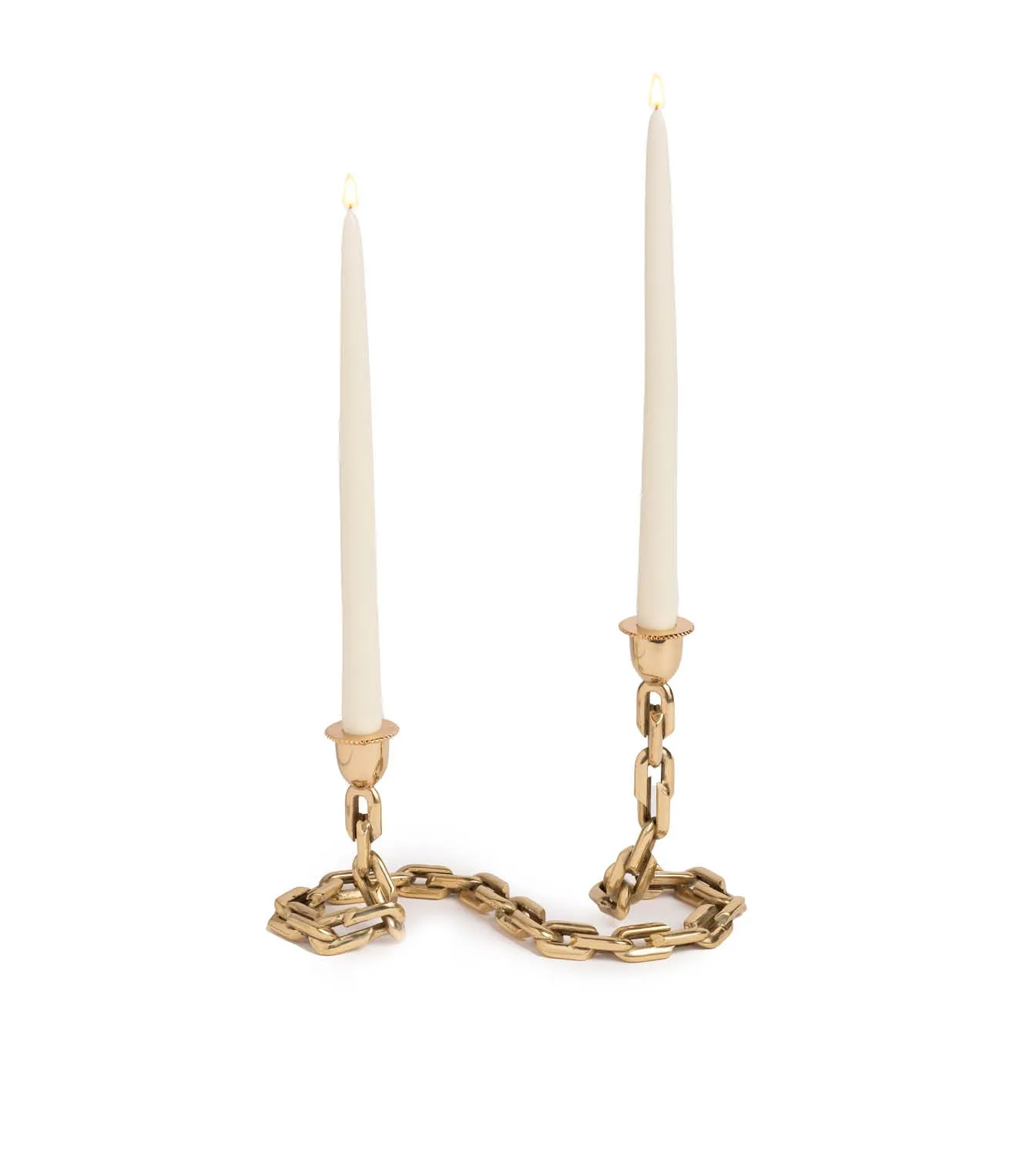 Strong Hearts Double Candle Holder