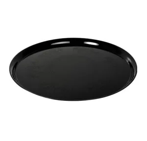 Supreme 12in Round Black ServingTray