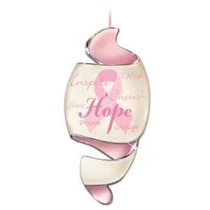 The "Journey Of Hope" Diamond And Porcelain Ornament by The Bradford Exchange