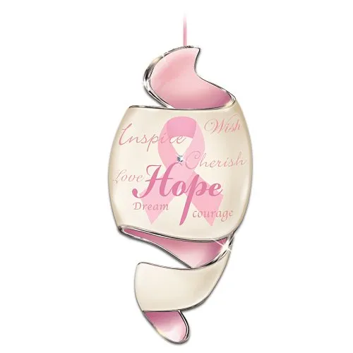 The "Journey Of Hope" Diamond And Porcelain Ornament by The Bradford Exchange