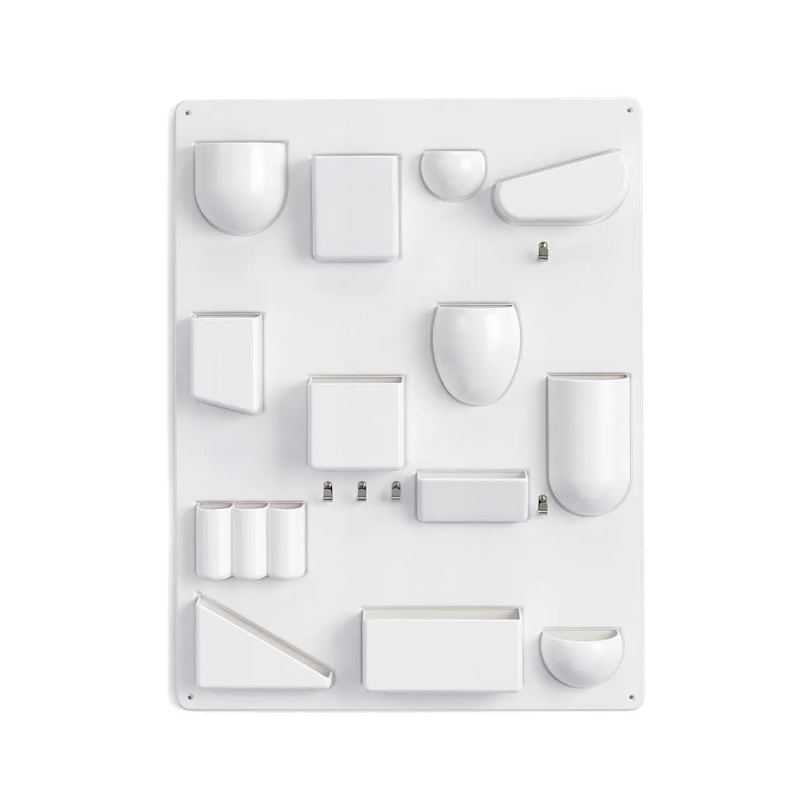 Vitra Uten Silo, Accessories Wall Organizer, White