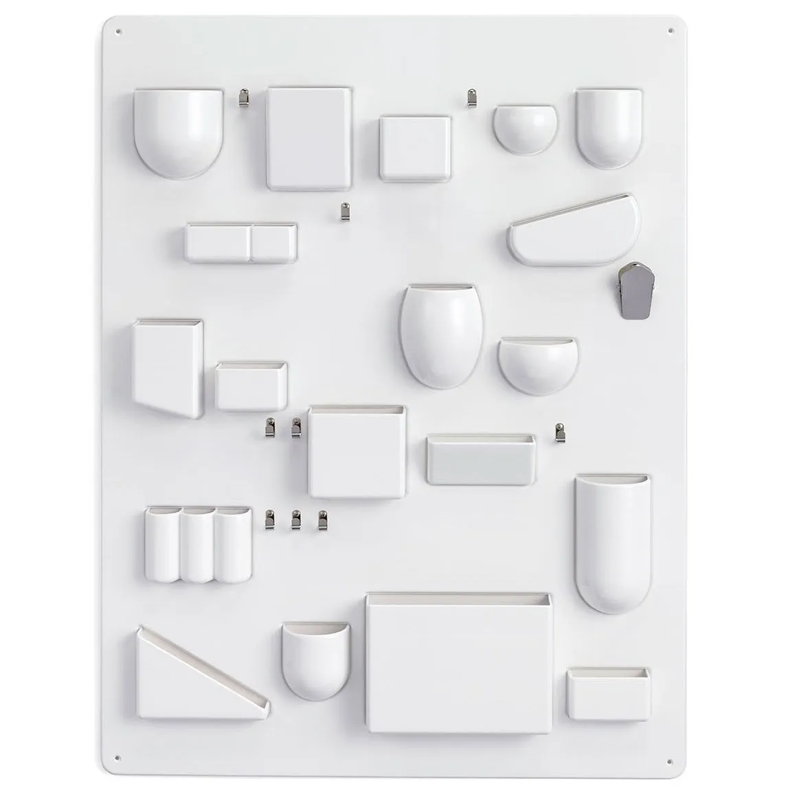 Vitra Uten Silo, Accessories Wall Organizer, White